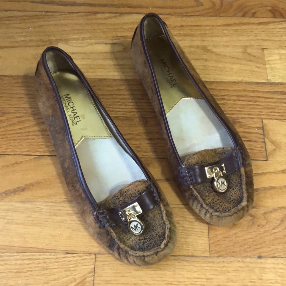 Michael Kors Leather Loafers